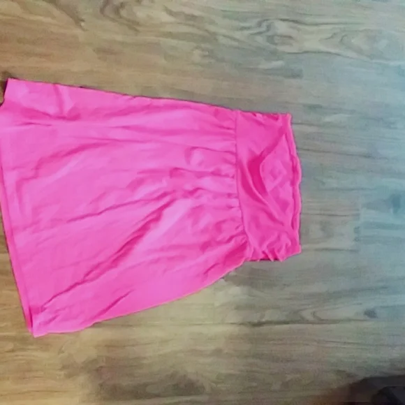 OP PINK SLEVELESS TOP - Picture 2 of 3